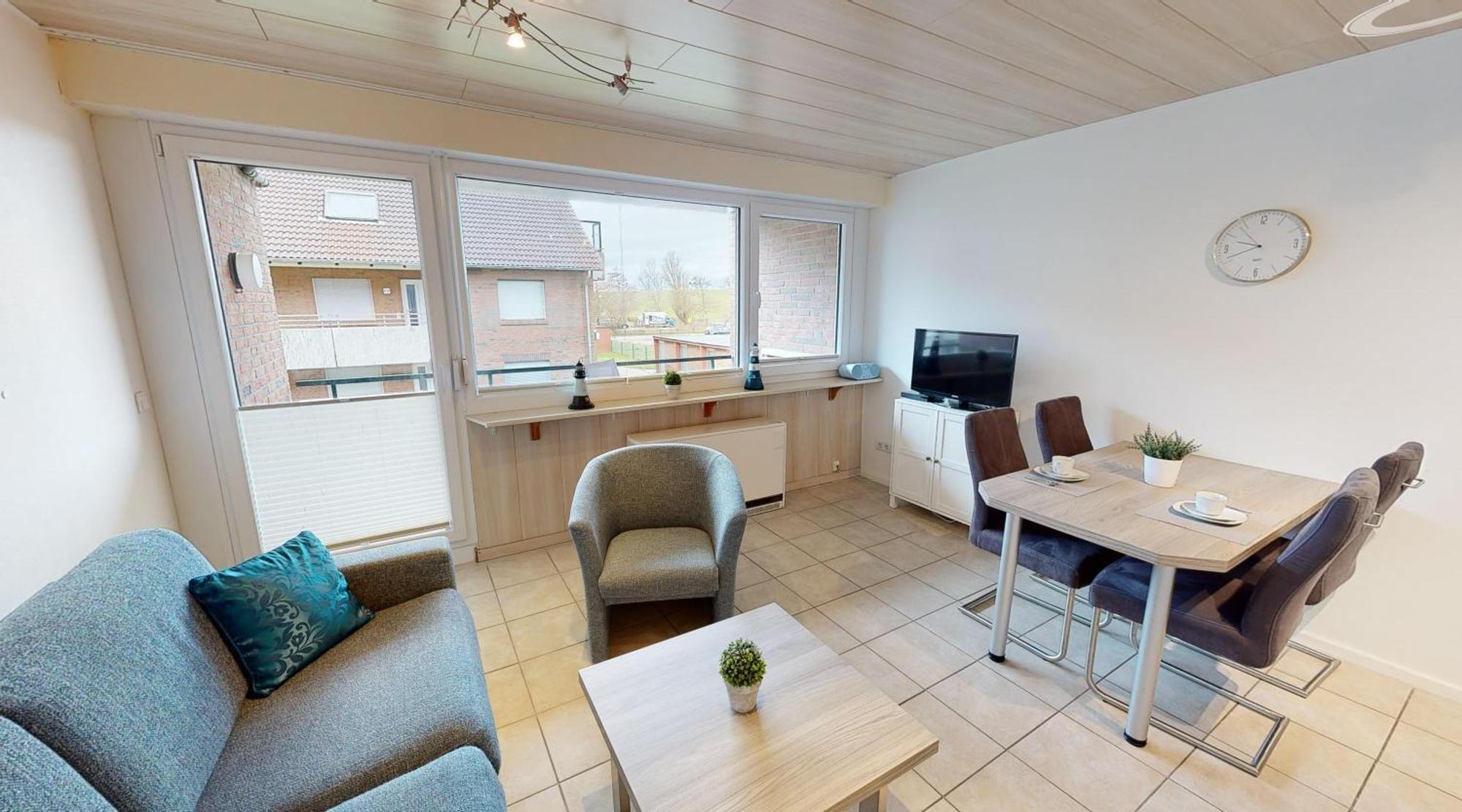 Moin Am Deich - Deich 13 C 61 Apartment Норддайх Екстериор снимка